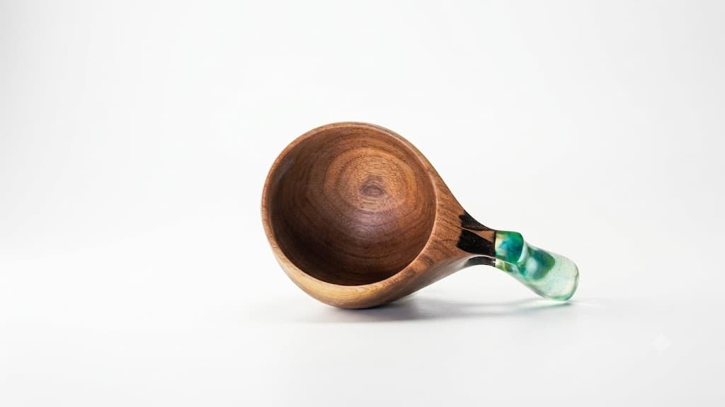WOODEN CUP H