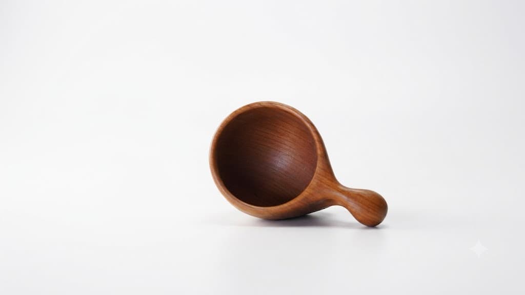 WOODEN CUP J
