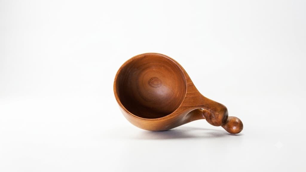 WOODEN CUP K