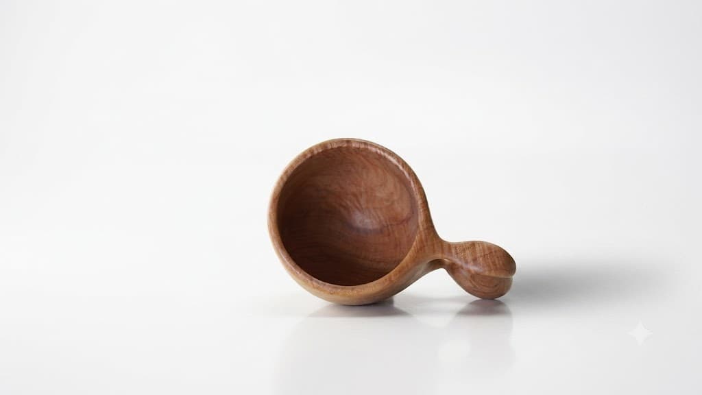 WOODEN CUP M