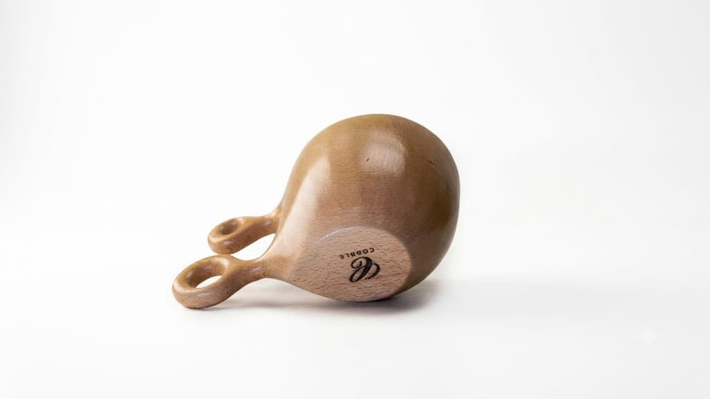 WOODEN CUP O