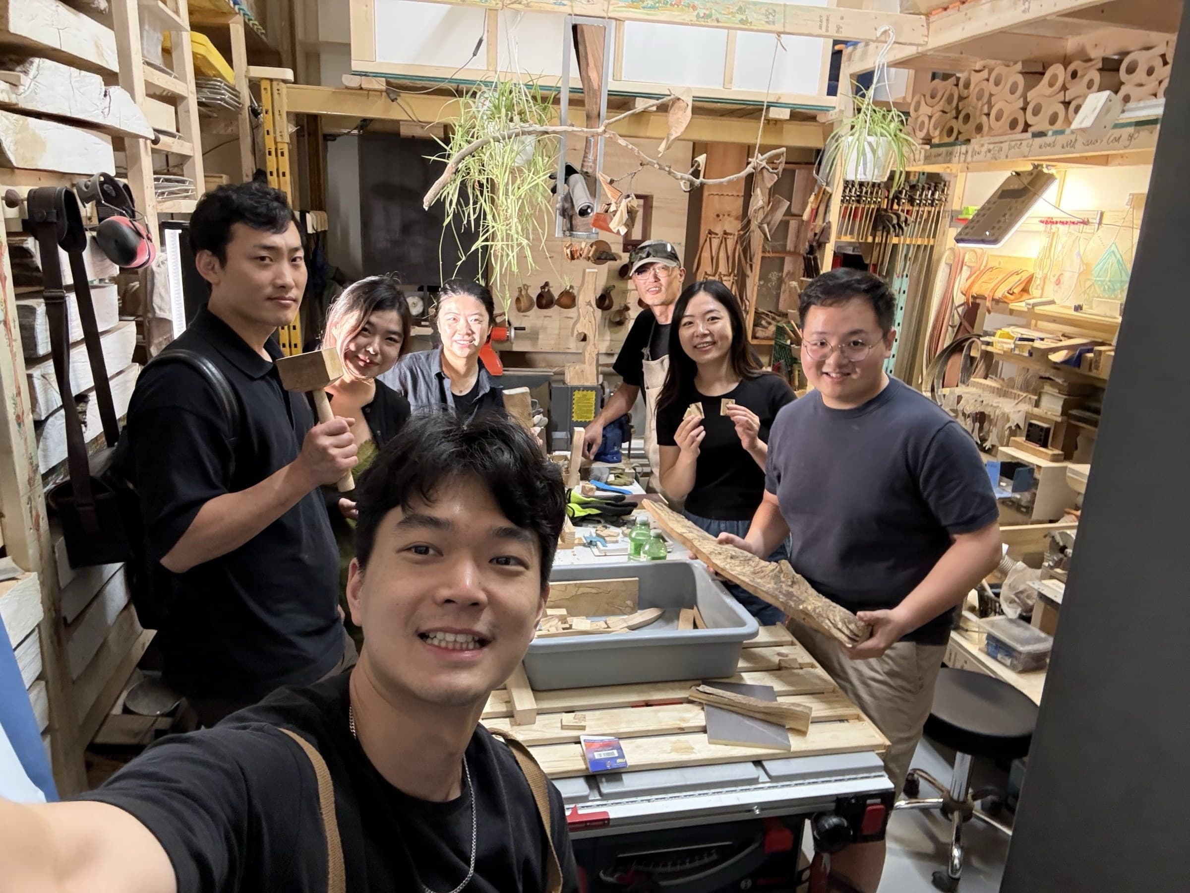 Our First Workshop — Carving with Wayne — photo 3
