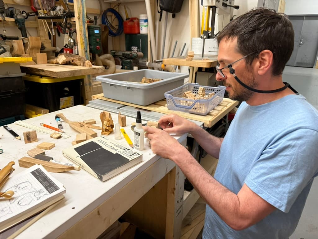 Our Second Workshop — Carving Books Again — photo 2