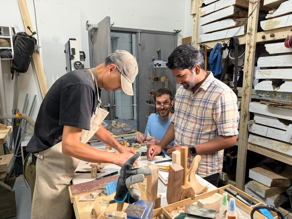 Our Second Workshop — Carving Books Again