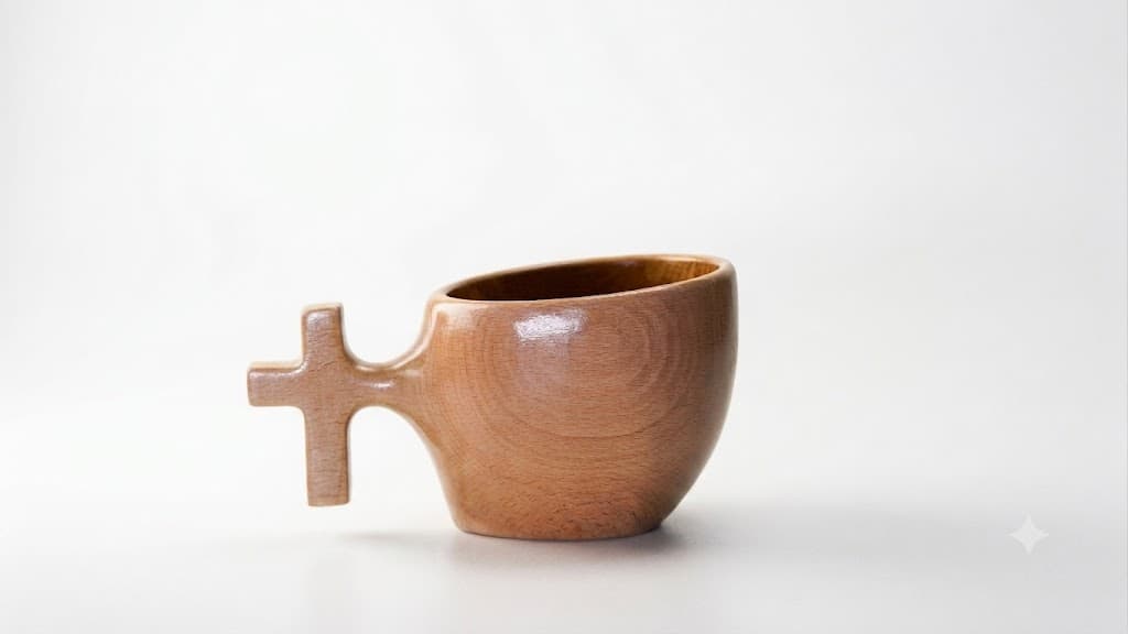 WOODEN CUP Q