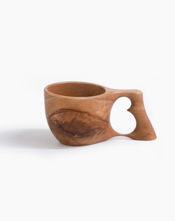 Olivewood Heart Cup